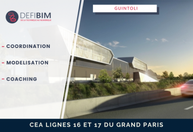 construction grand paris express en bim