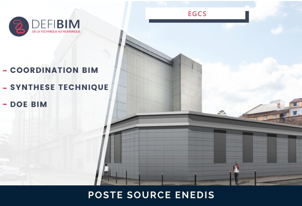 construction poste source enedis avec demarche bim defibim