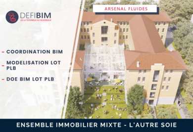 réhabilitation batiment en logements bim