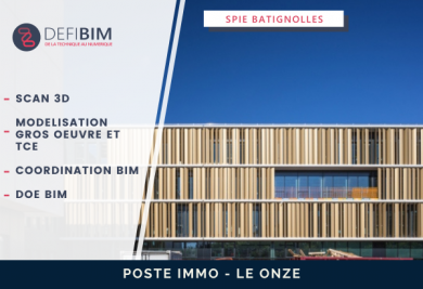 construction immeubles de bureaux avec maquettes bim