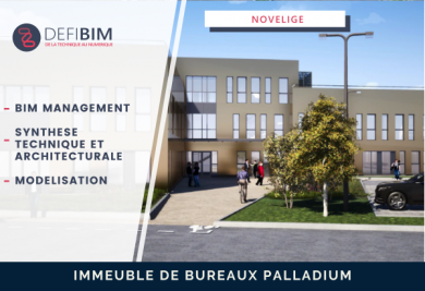 construction immeubles de bureaux avec démarche BIM de niveau 2