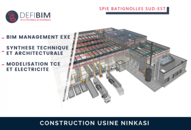 construction usine distillerie maquette