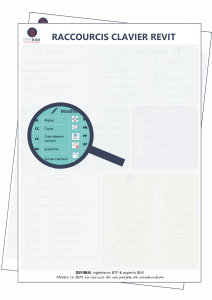 guide des raccourcis clavier revit